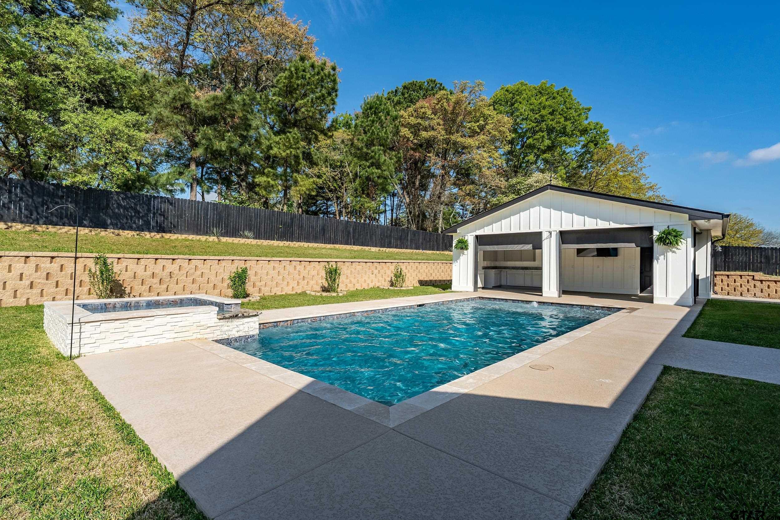 16919 Sawyer Way Lindale, TX 75771 - Photo 33 of 43 swimming pool view with outdoor seating