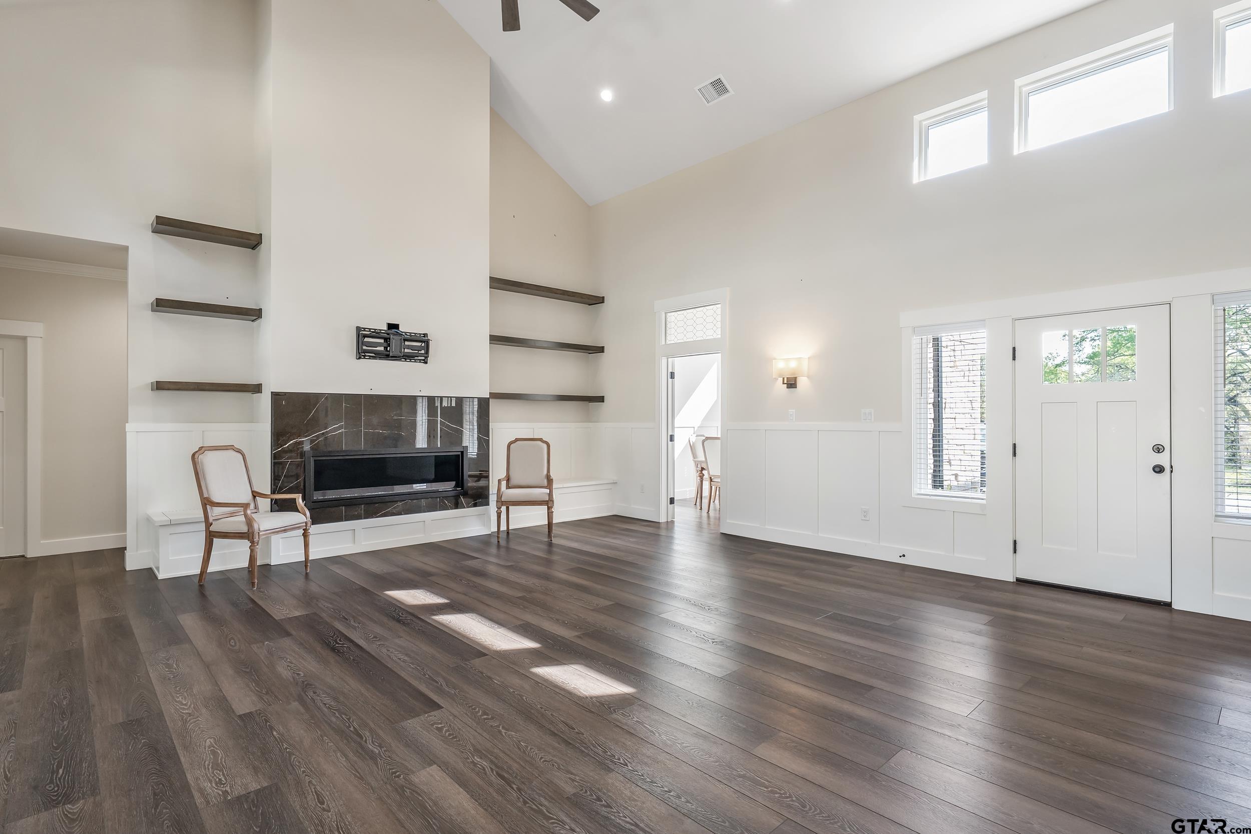 16919 Sawyer Way Lindale, TX 75771 - Photo 9 of 43 a view of a livingroom with furniture and a fireplace