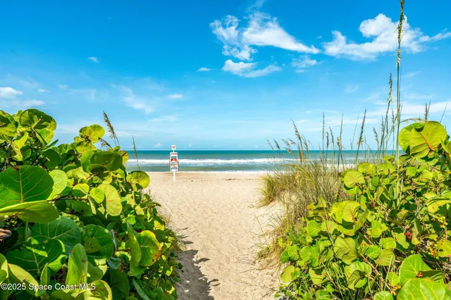 a view of a water with an ocean