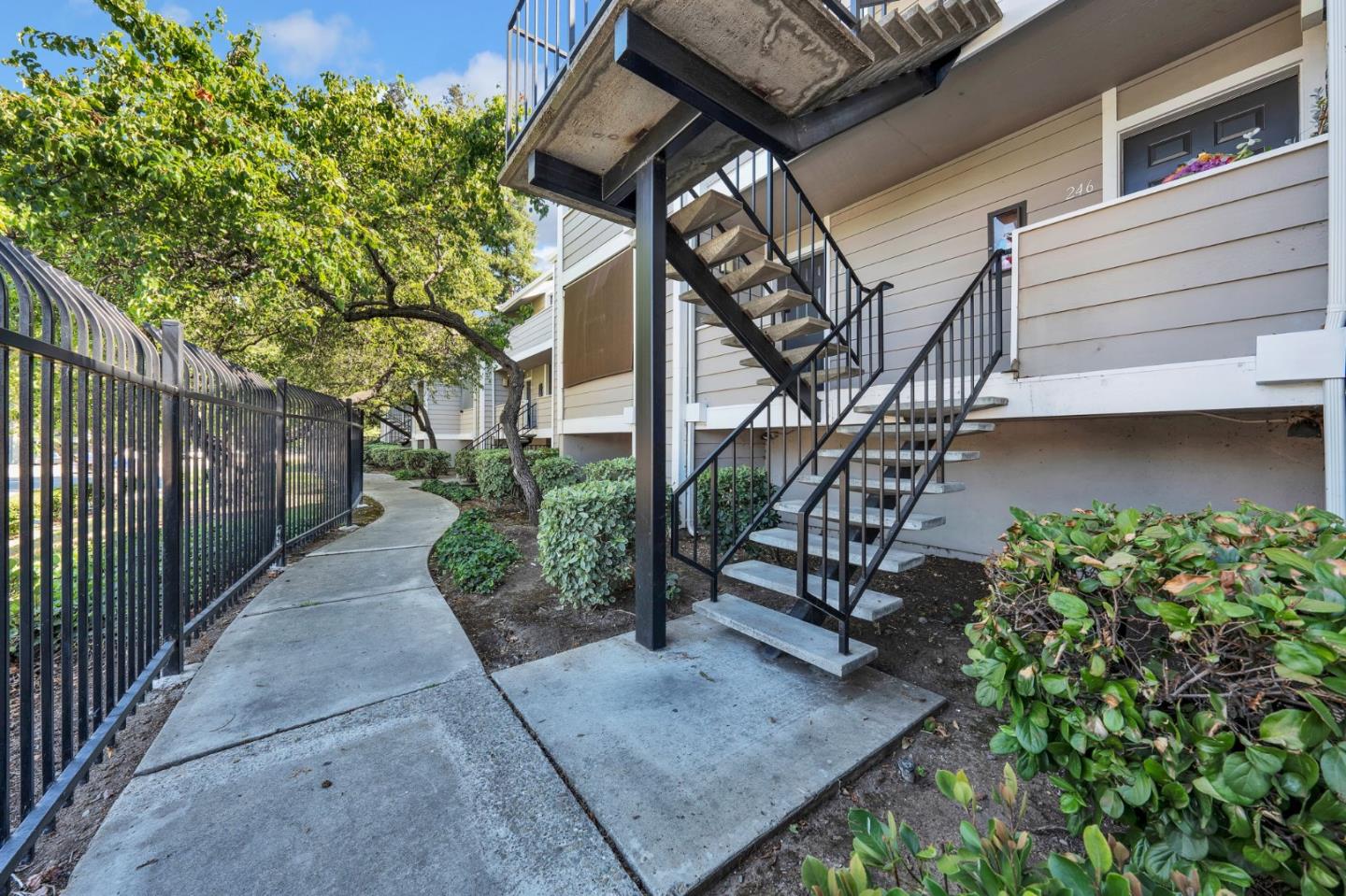 244 Stonegate Circle San Jose, CA 95110 - Photo 24 of 38 a view of stairs and patio