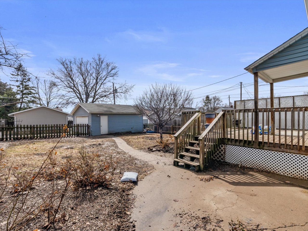 2416 21st Avenue Rock Island, IL 61201 - Photo 10 of 26 a view of a house with a snow in the yard