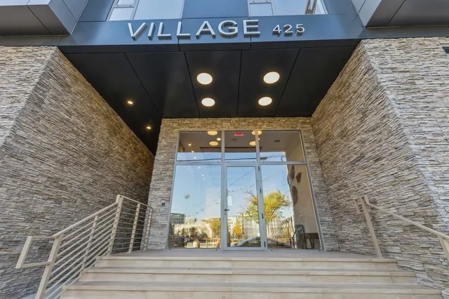 a view of a brick wall