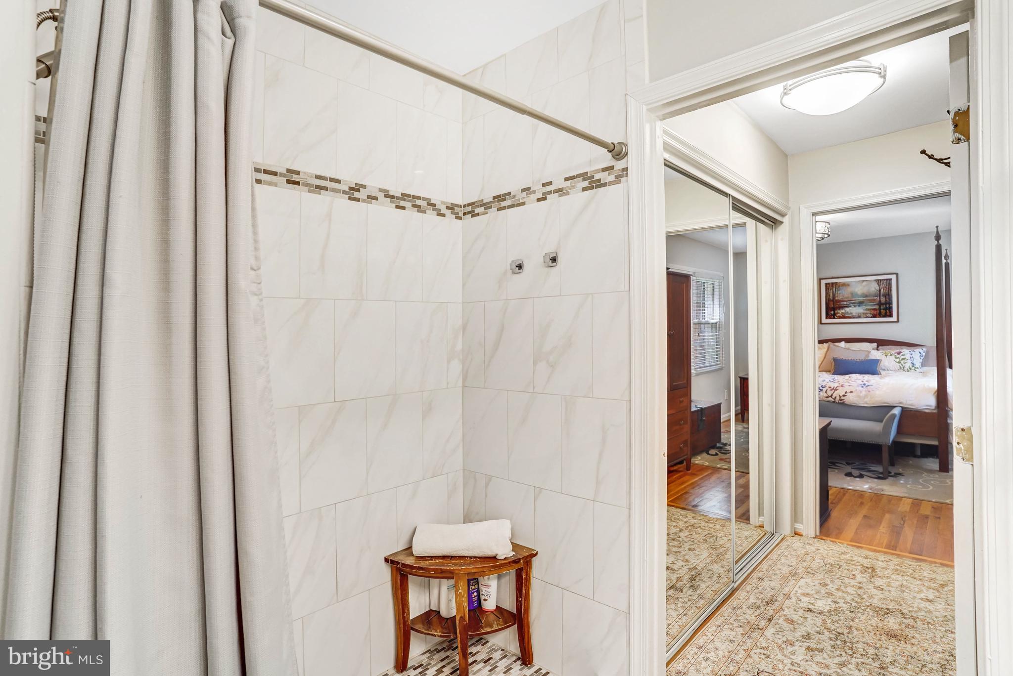 8428 Grenoble Court Springfield, VA 22152 - Photo 20 of 41 Walk in Shower