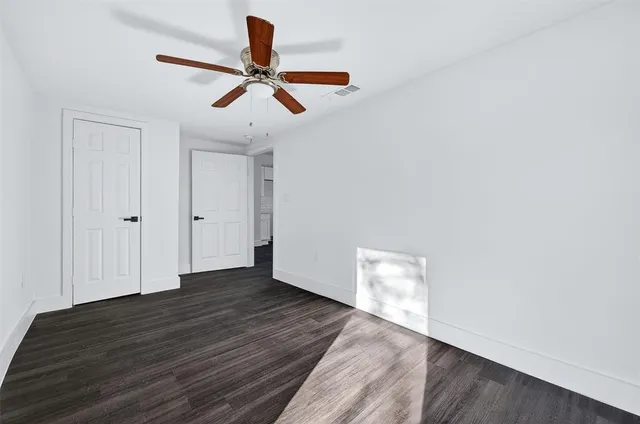 wooden floor in an empty room