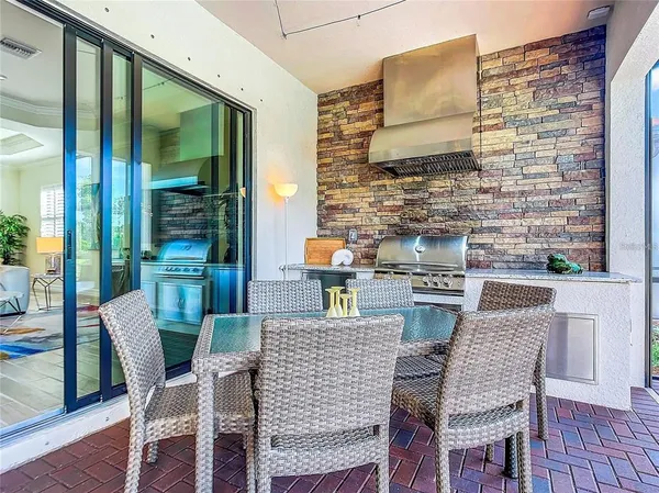 a view of a city with an ocean