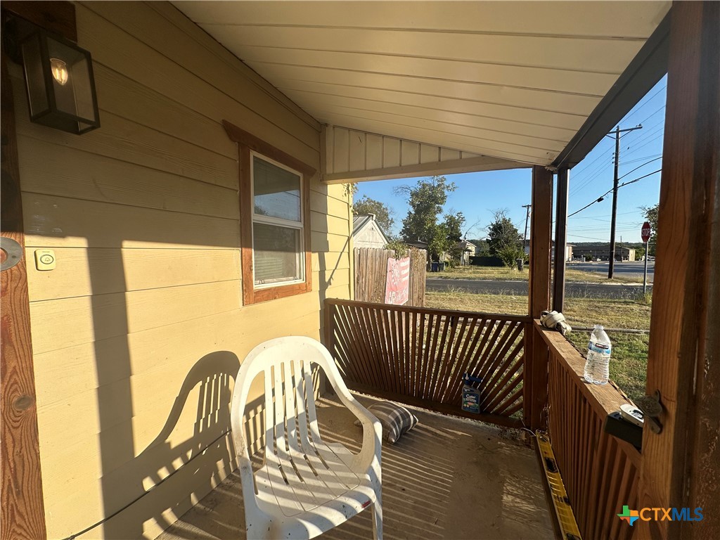 405 North Main Street Copperas Cove, TX 76522 - Photo 2 of 16 a view of a balcony with furniture
