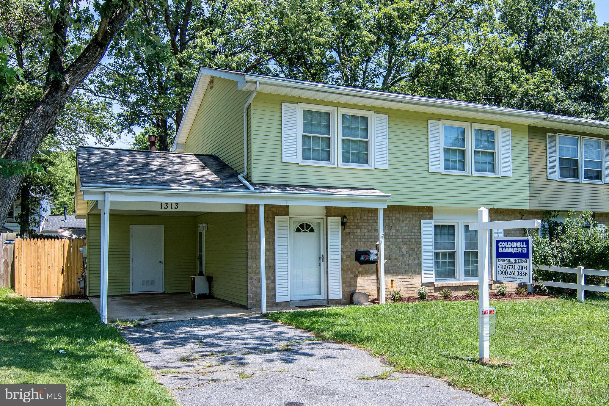 1313 Greyswood Road Odenton, MD 21113 - Photo 2 of 30 EXTERIOR FRONT