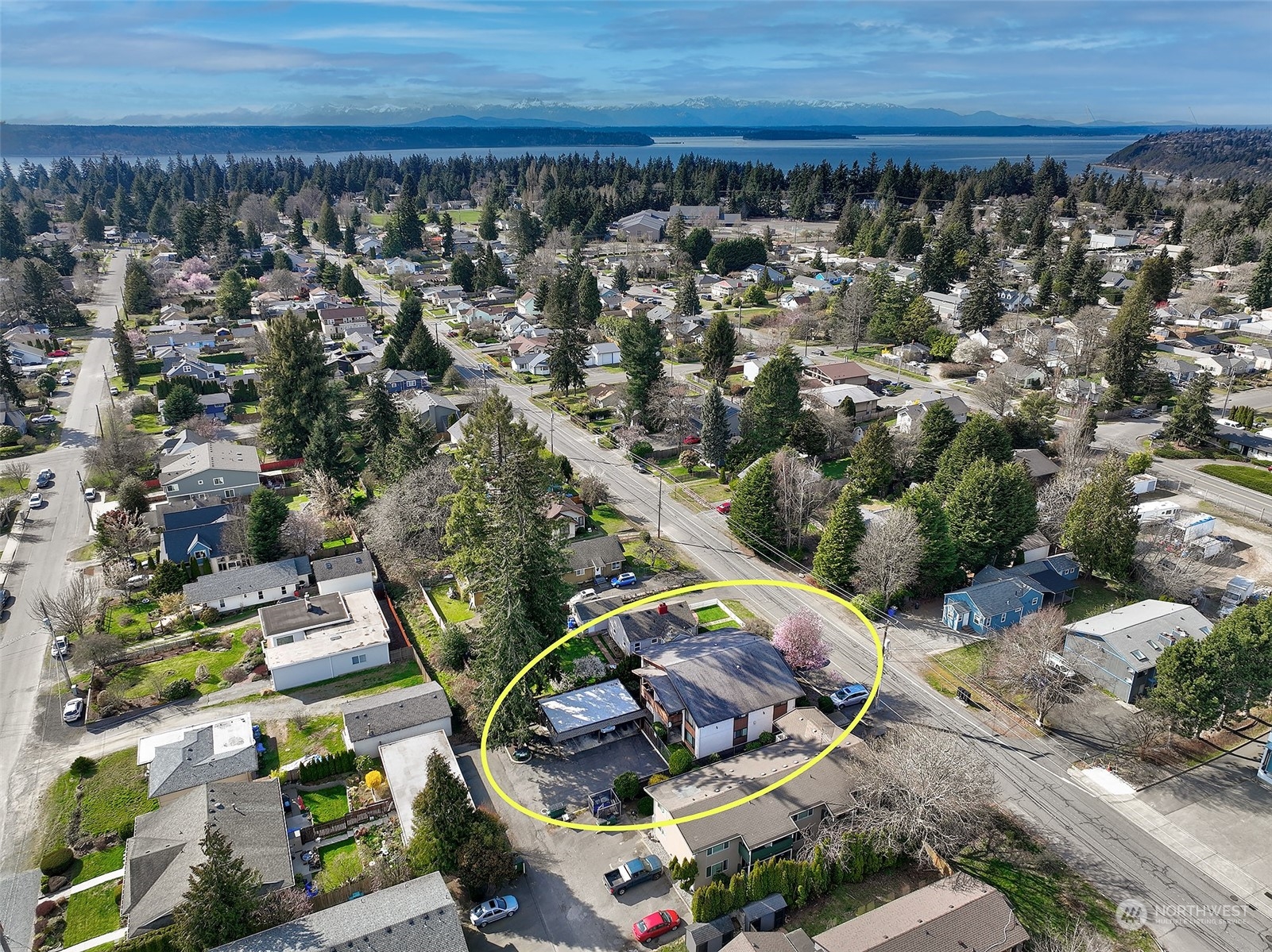 1015 Southwest 149th Street Burien, WA 98166 - Photo 24 of 31 an aerial view of a house with a yard