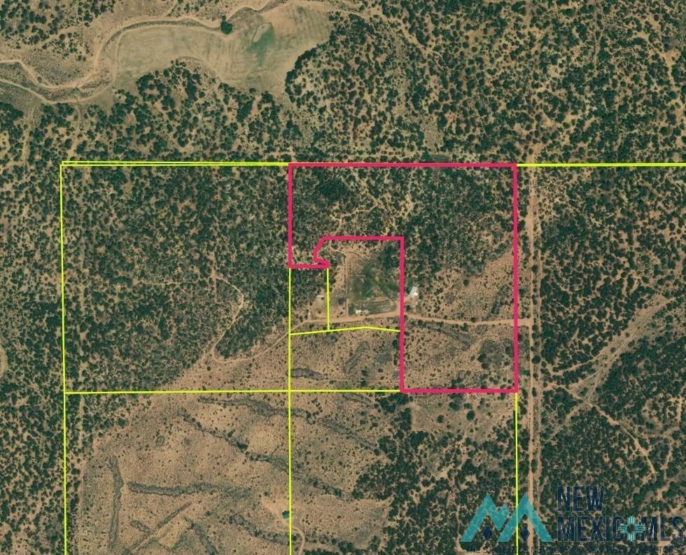 Map / location featuring property boundaries highlighted