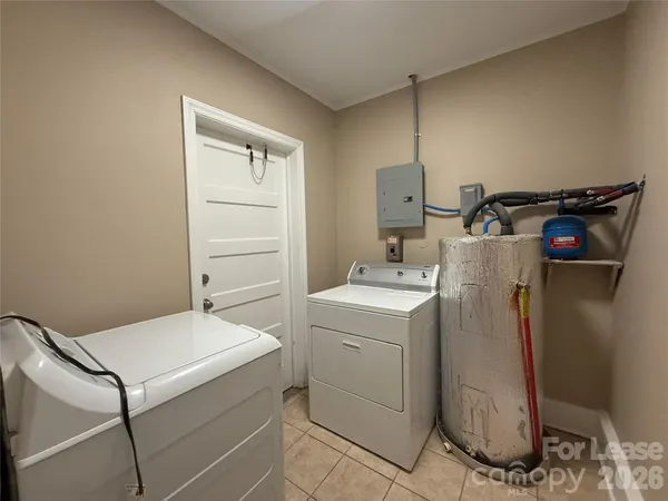 a room with storage and utility