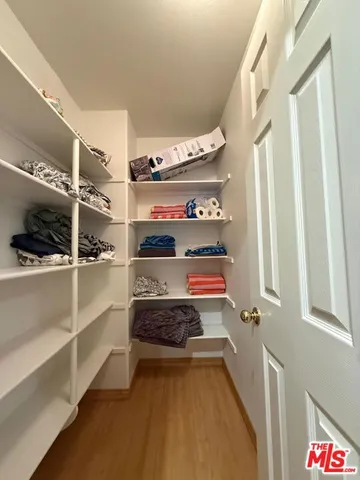 a room with storage and utility