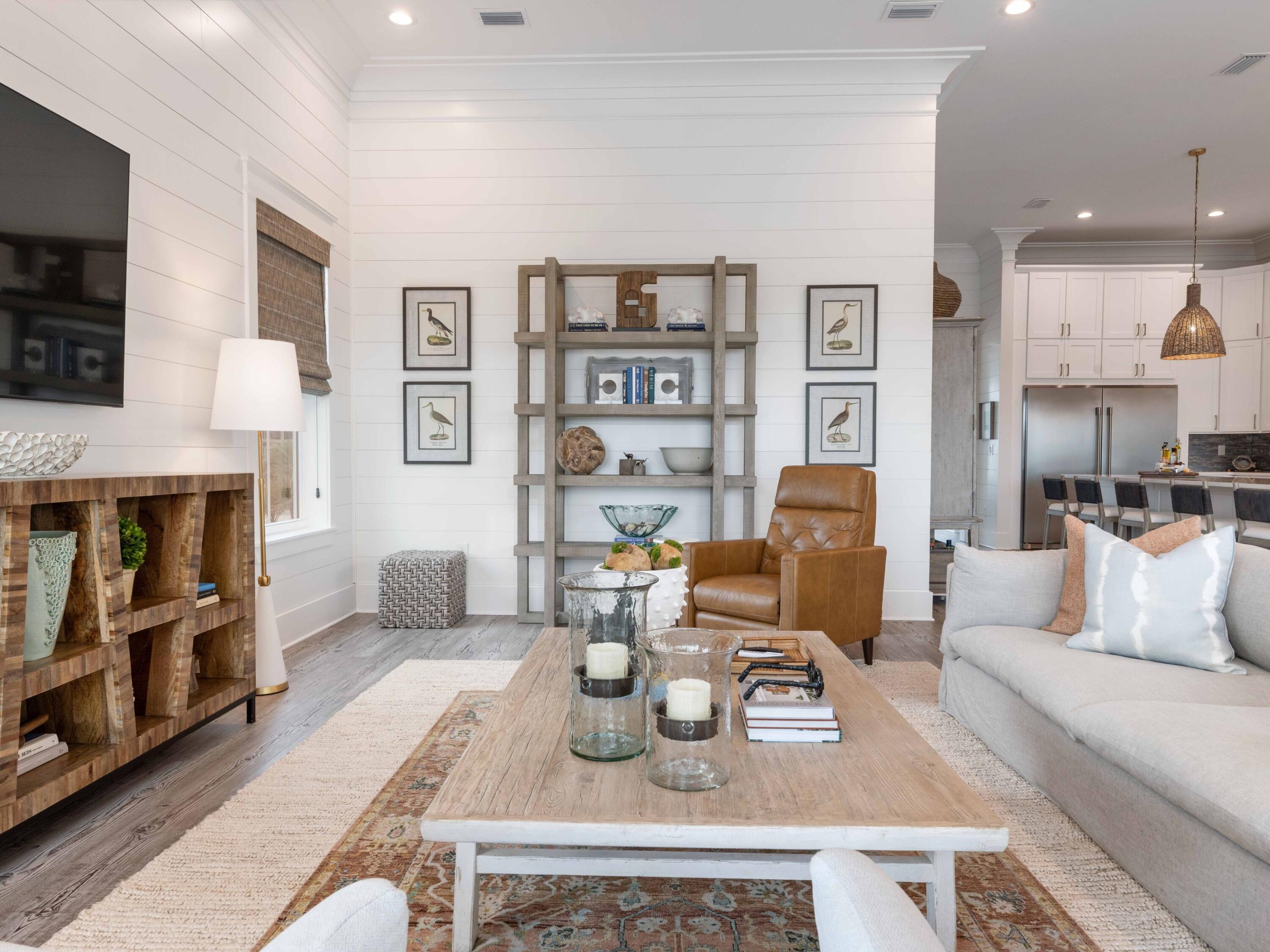 102 Overlook Circle Miramar Beach, FL 32550 - Photo 7 of 38 a living room with furniture and a fireplace