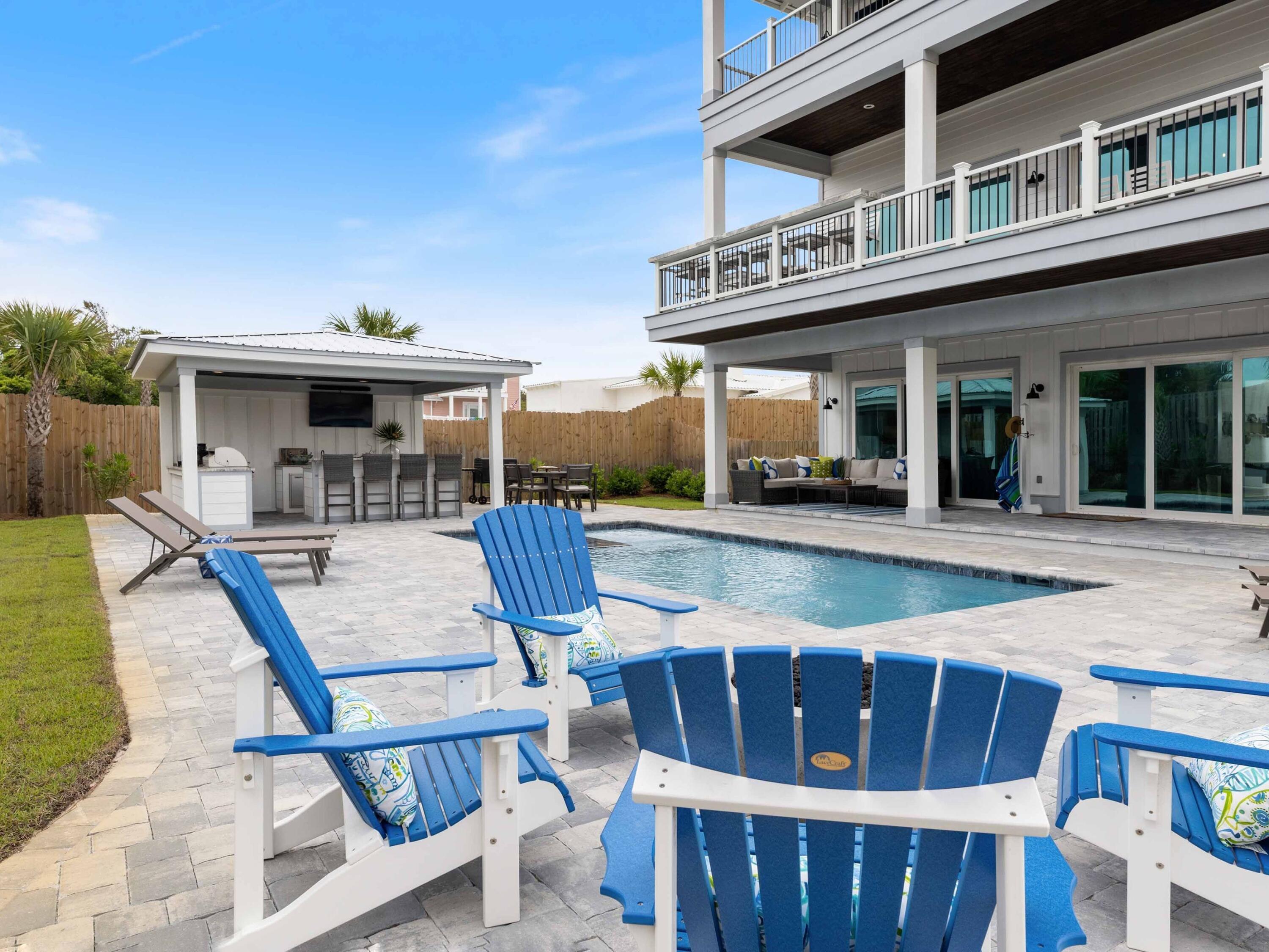 102 Overlook Circle Miramar Beach, FL 32550 - Photo 10 of 38 a view of a house with backyard porch and sitting area