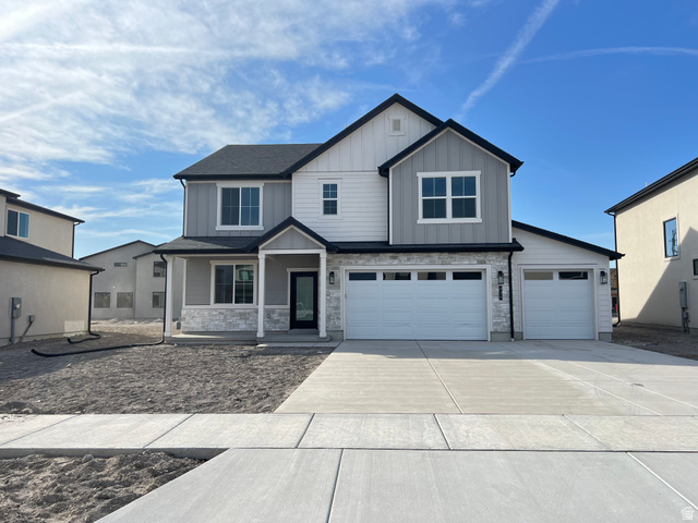 1951 2900 West Provo, UT 84601 - Photo 2 of 21 Two-story residence featuring a gray and white exterior with stone accents