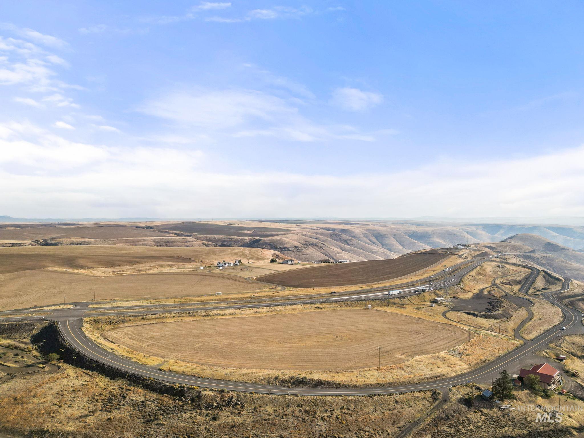 95 Lewiston Id 83501 Genesee, ID 83832 - Photo 13 of 13 Aerial overview of property's location with rural landscape