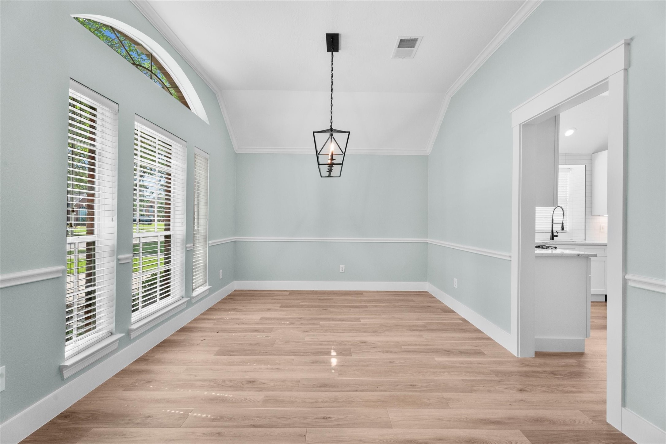 30111 Granum Drive Spring, TX 77386 - Photo 10 of 45 a view of empty room with wooden floor and fan