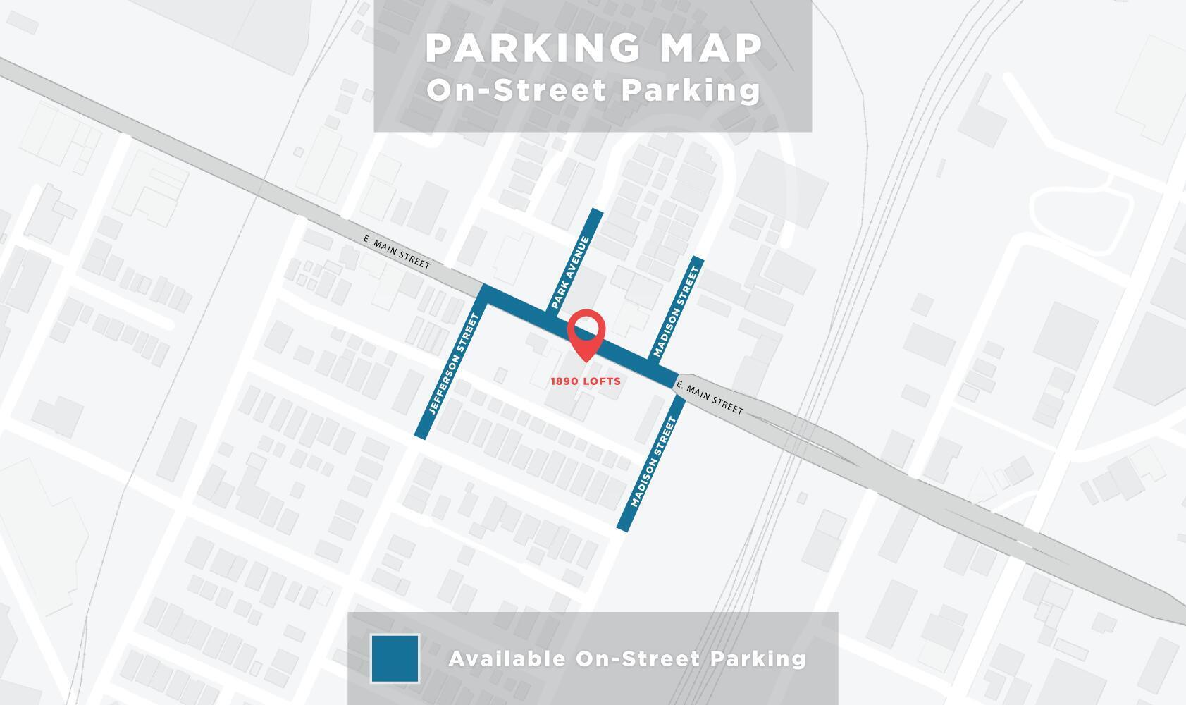 614 East Main Street, Unit 205 Chattanooga, TN 37408 - Photo 14 of 36 Parking-Map