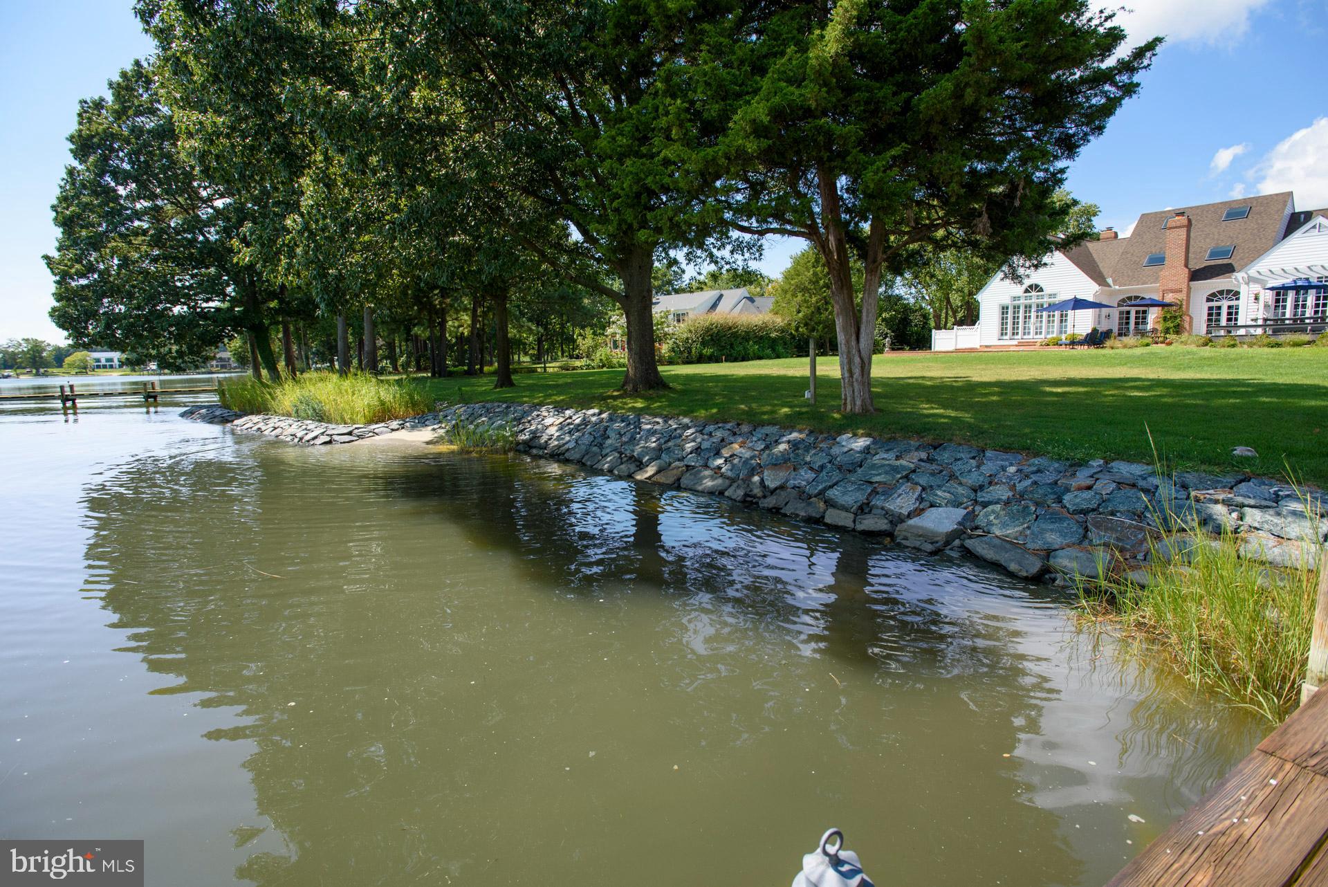 26631 North Point Road Easton, MD 21601 - Photo 17 of 50 rip-rapped & living shoreline