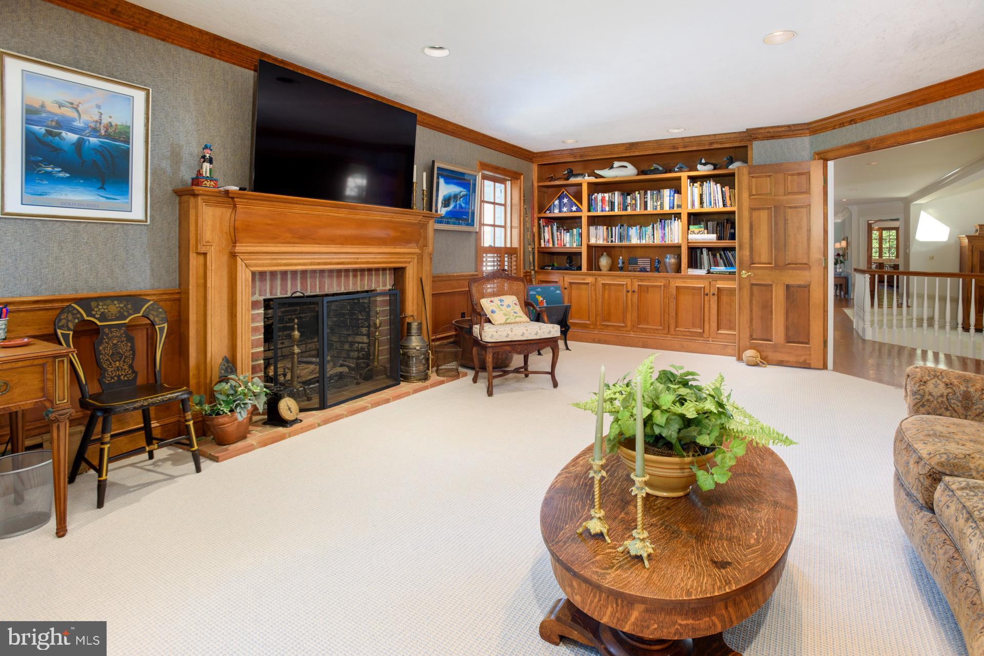 26631 North Point Road Easton, MD 21601 - Photo 25 of 50 large office/family room with gas fireplace