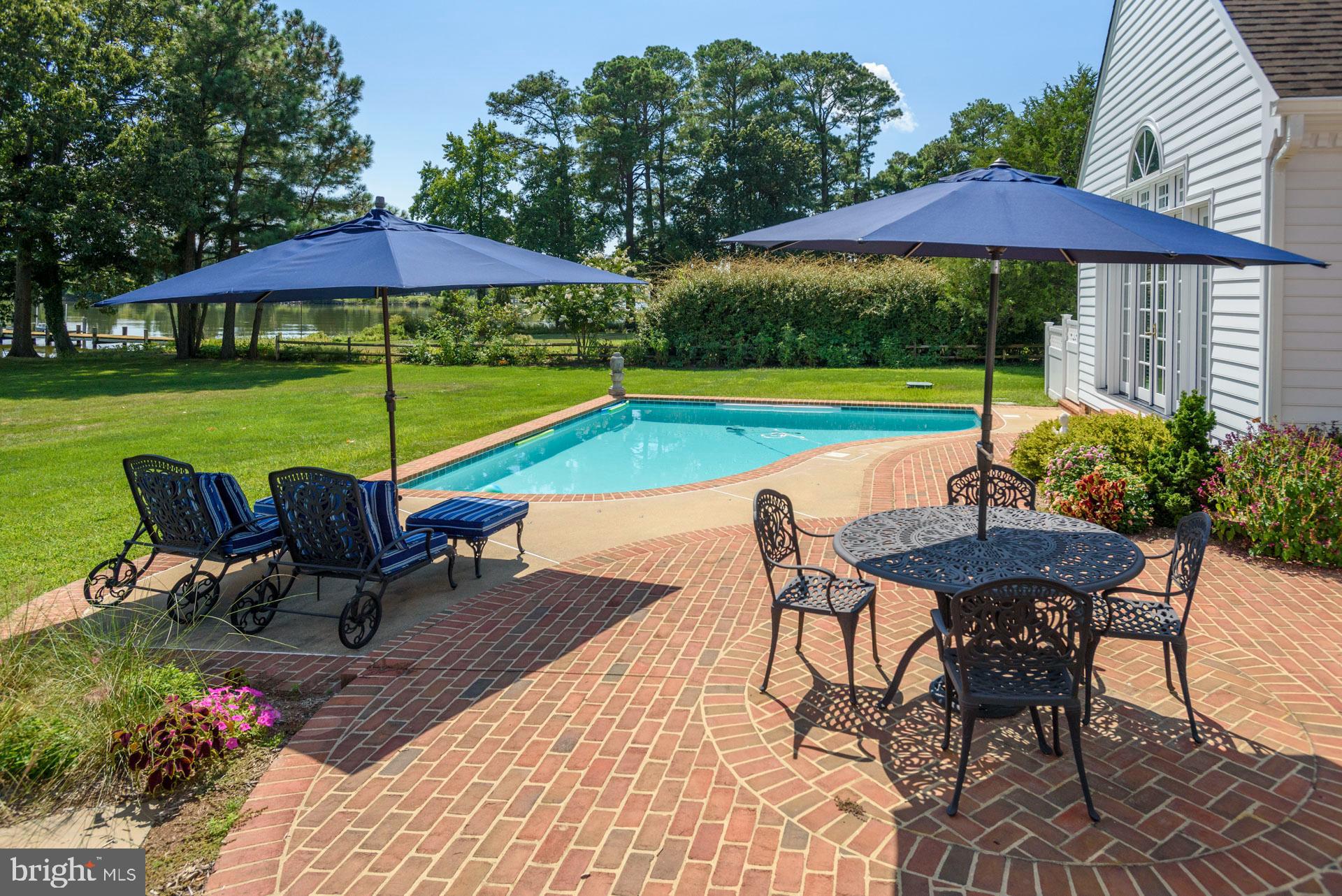 26631 North Point Road Easton, MD 21601 - Photo 34 of 50 patio by pool off deck