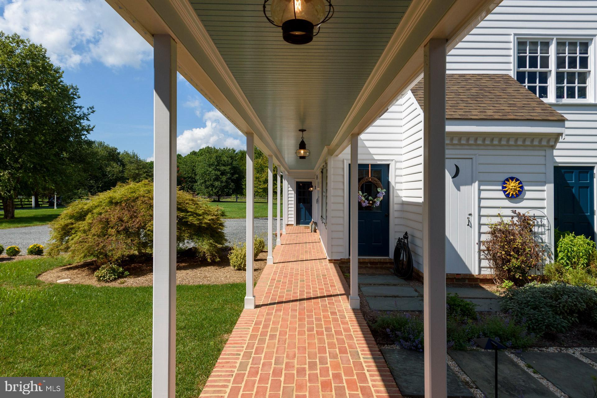 26631 North Point Road Easton, MD 21601 - Photo 44 of 50 covered breezeway to garage and guest apartment