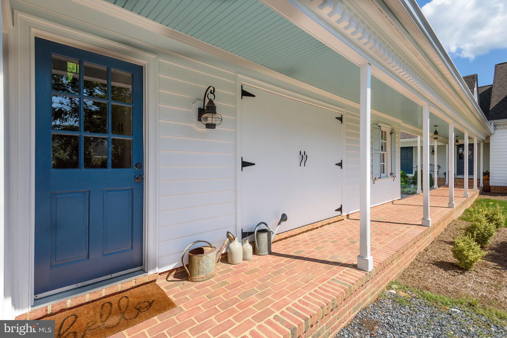 26631 North Point Road Easton, MD 21601 - Photo 45 of 50 workshop doors and entrance to guest apt