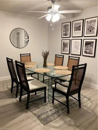 a view of a livingroom and dining room