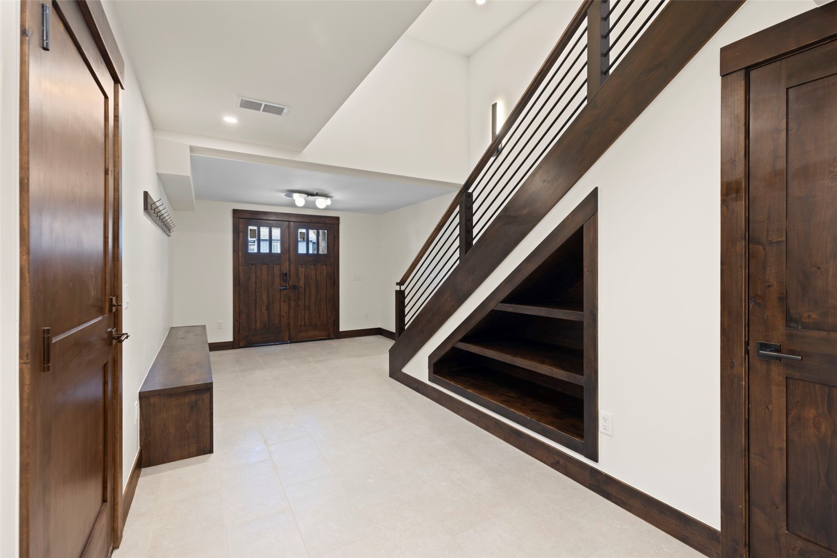 310 3rd Avenue, Unit 2 Frisco, CO 80443 - Photo 29 of 41 Large Entry with custom bench