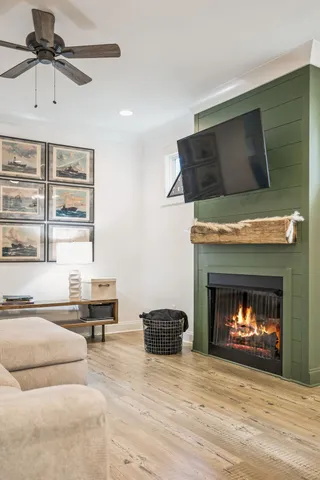 a dining room with a table and chairs