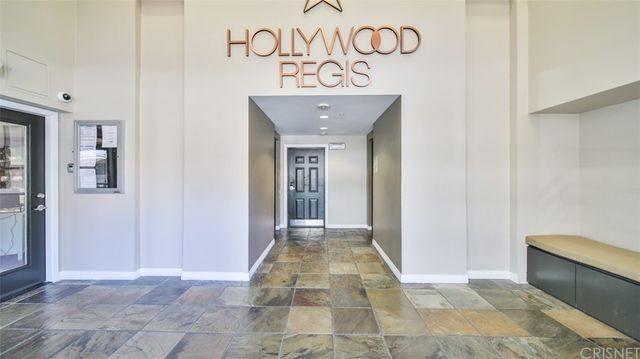 a view of a hallway with a elevator