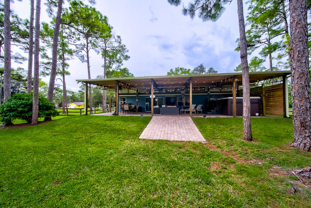 15733 Temple Boulevard Loxahatchee, FL 33470 - Photo 15 of 27 a view of outdoor space yard and patio