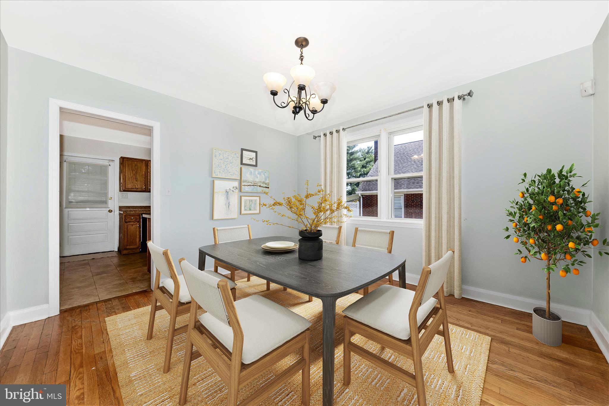 5811 Daybreak Terrace Baltimore, MD 21206 - Photo 10 of 54 Dining Room Virtually Staged