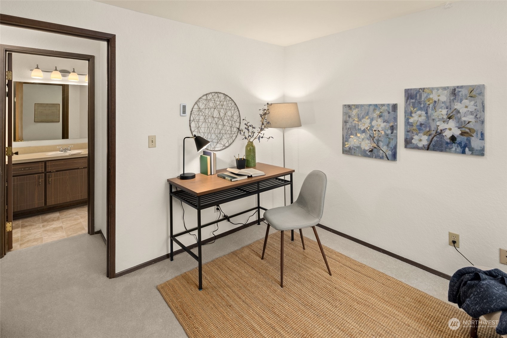 4100 Lake Washington Boulevard North, Unit A202 Renton, WA 98056 - Photo 17 of 25 a view of a livingroom with furniture and a wooden floor