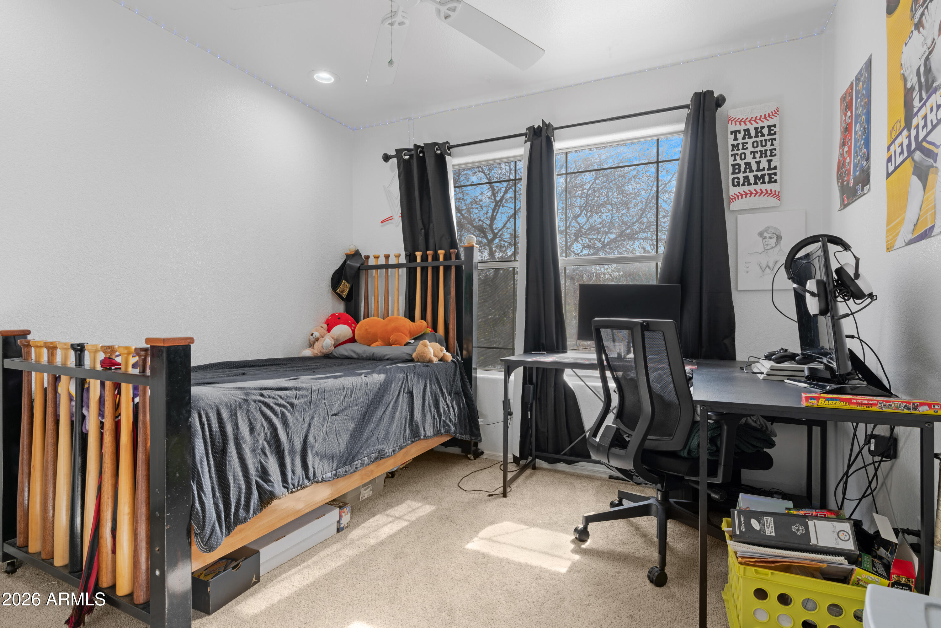 1810 East Milky Way Gilbert, AZ 85295 - Photo 29 of 46 a bedroom with furniture and a window