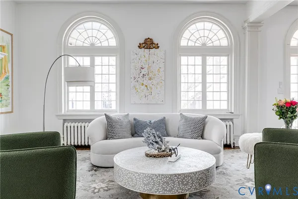 a bathroom with a sink vanity and a mirror