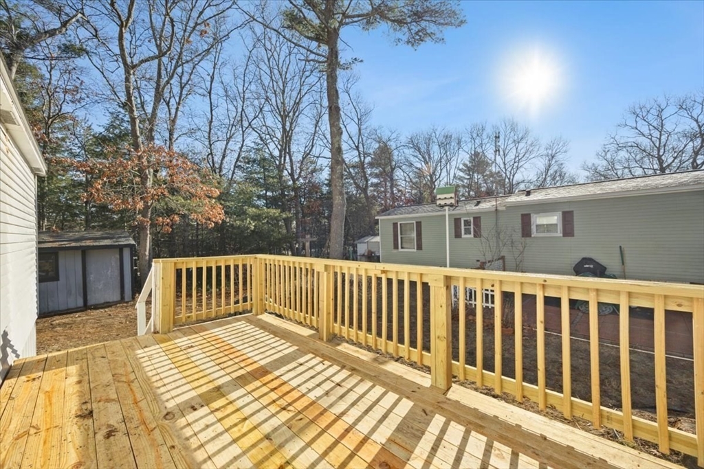 199 Windswept Road Wareham, MA 02571 - Photo 30 of 30 a view of a wooden deck
