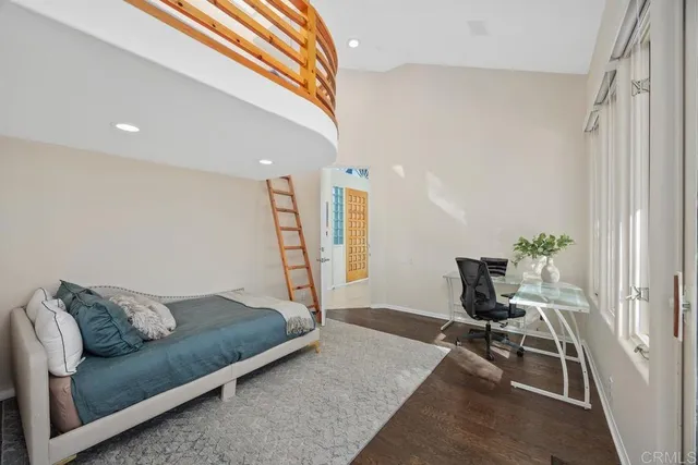 a outdoor space with patio furniture