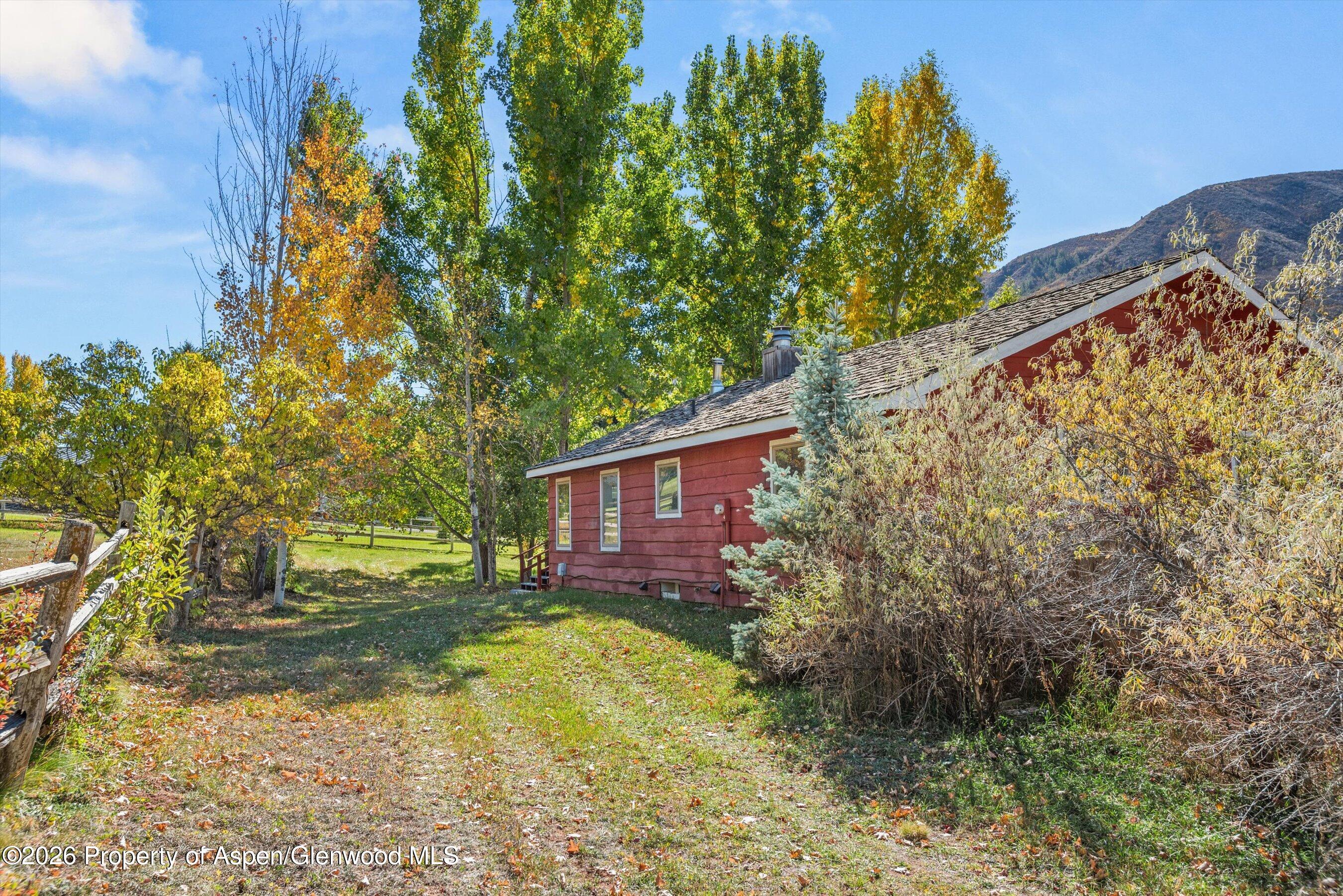 198 Holland Hills Road Basalt, CO 81621 - Photo 45 of 50 a backyard of a house