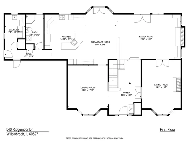 $1,499,000 | 540 Ridgemoor Drive, Willowbrook, IL 60527