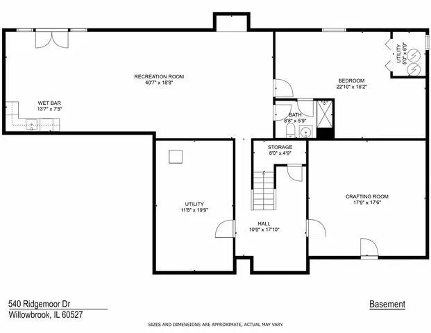 $1,499,000 | 540 Ridgemoor Drive, Willowbrook, IL 60527