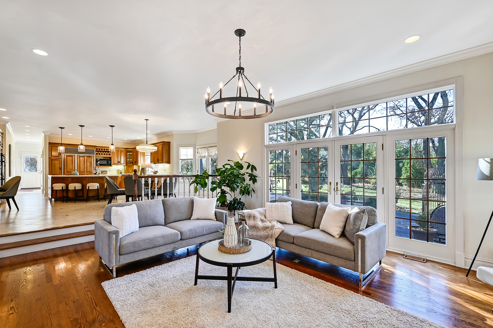 540 Ridgemoor Drive Willowbrook, IL 60527 - Photo 16 of 62 a living room with furniture and a large window