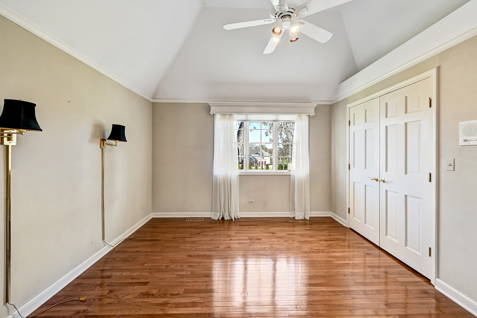 540 Ridgemoor Drive Willowbrook, IL 60527 - Photo 27 of 62 wooden floor in an empty room with a window