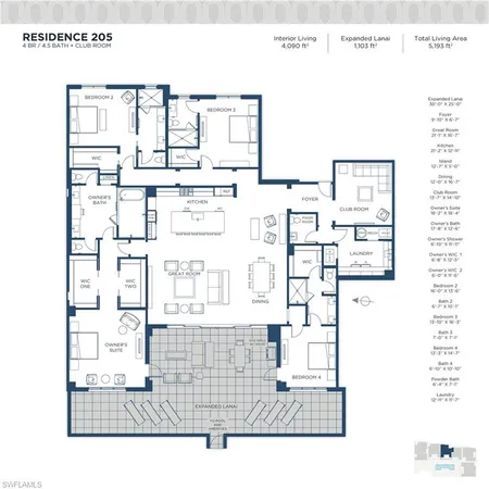 $5,995,000 | 233 12th Street South, Unit 205, Naples, FL 34102