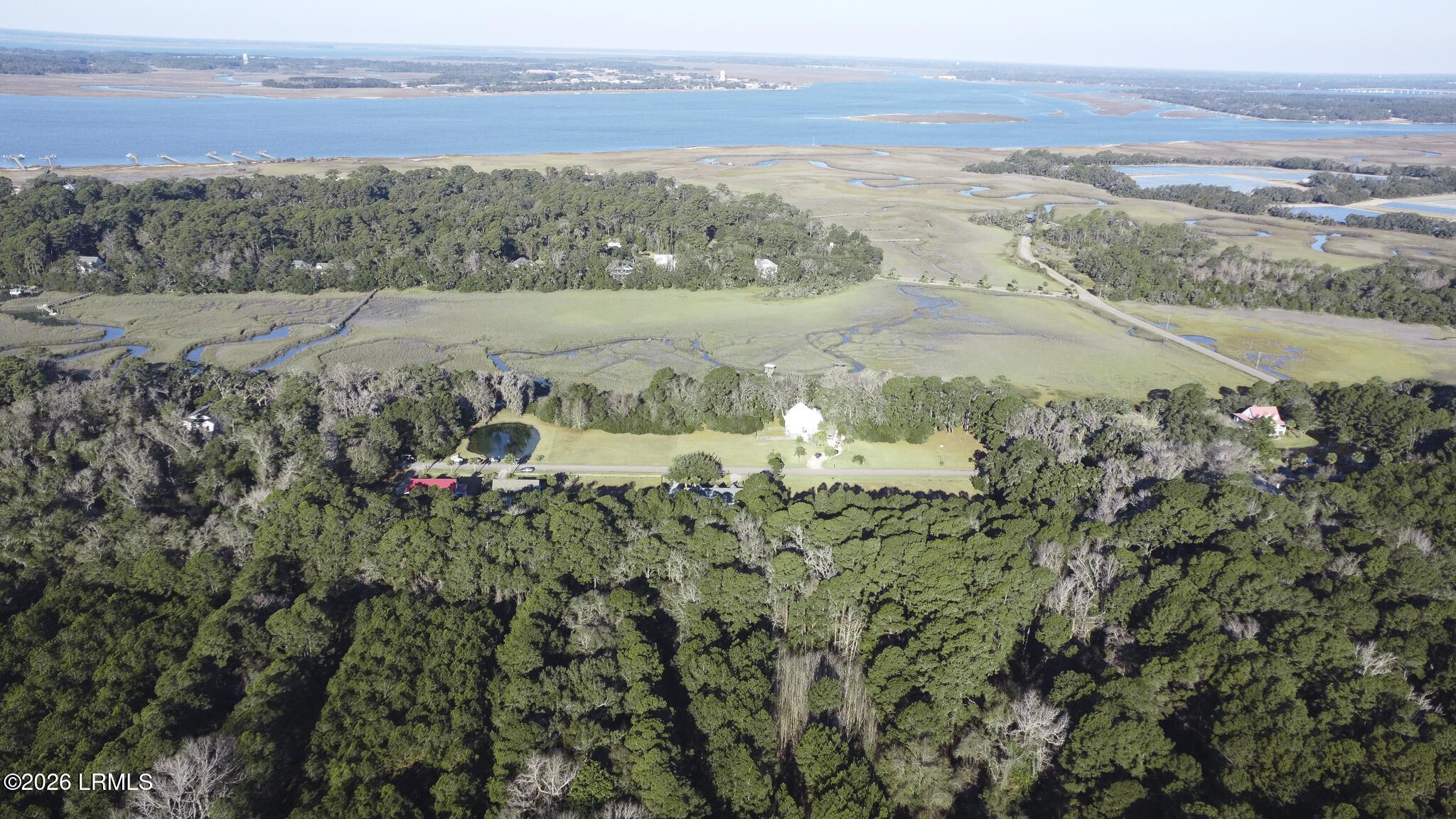 34 Bermuda Inlet Drive St. Helena Island, SC 29920 - Photo 8 of 24 b Aerial Shot