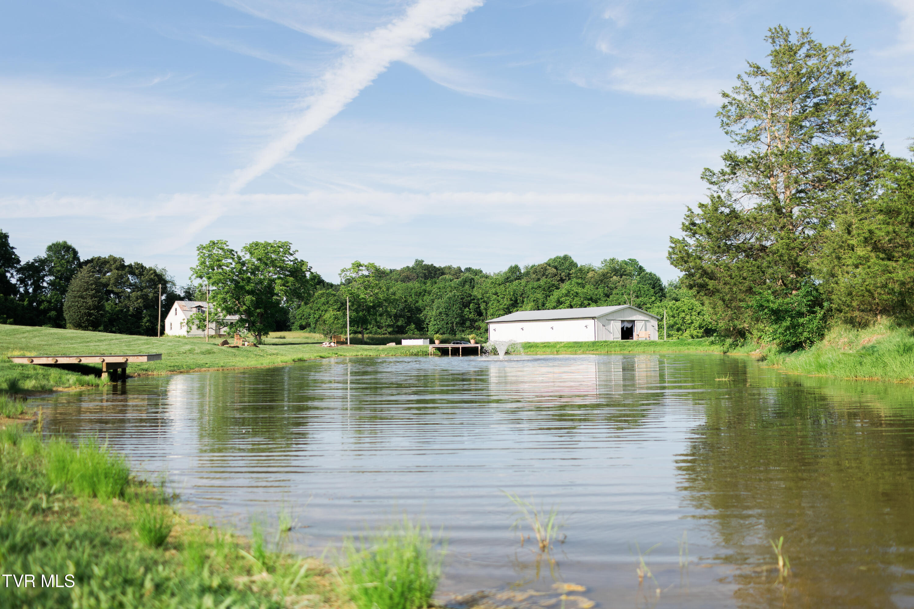 931 Providence Road Limestone, TN 37681 - Photo 3 of 77 View of Pond & Barn