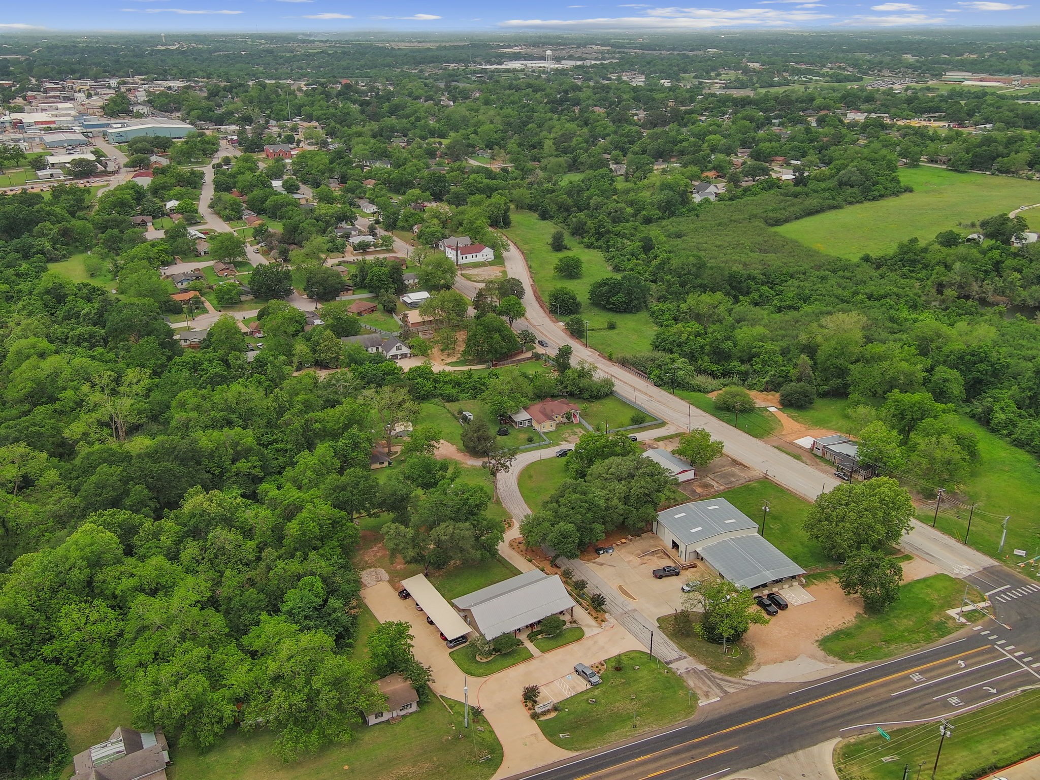 202 Sweed Street Brenham, TX 77833 - Photo 34 of 34 an aerial view of multiple house