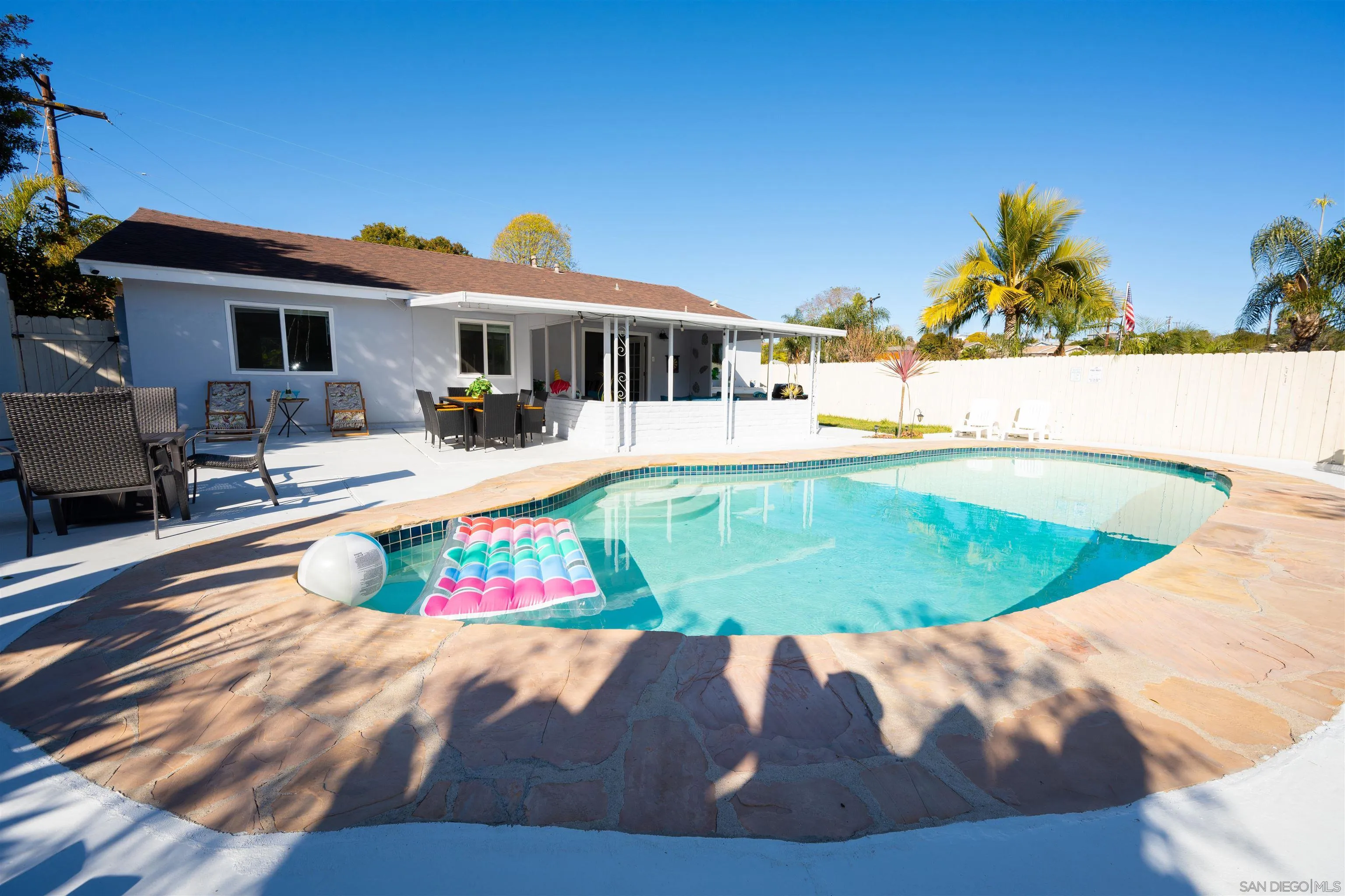 Undisclosed Address Oceanside, CA 92054 - Photo 3 of 19 a view of swimming pool with seating space
