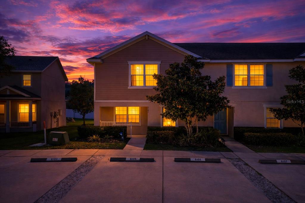 5101 Chipotle Lane Wesley Chapel, FL 33544 - Photo 24 of 25 a front view of a house with a yard