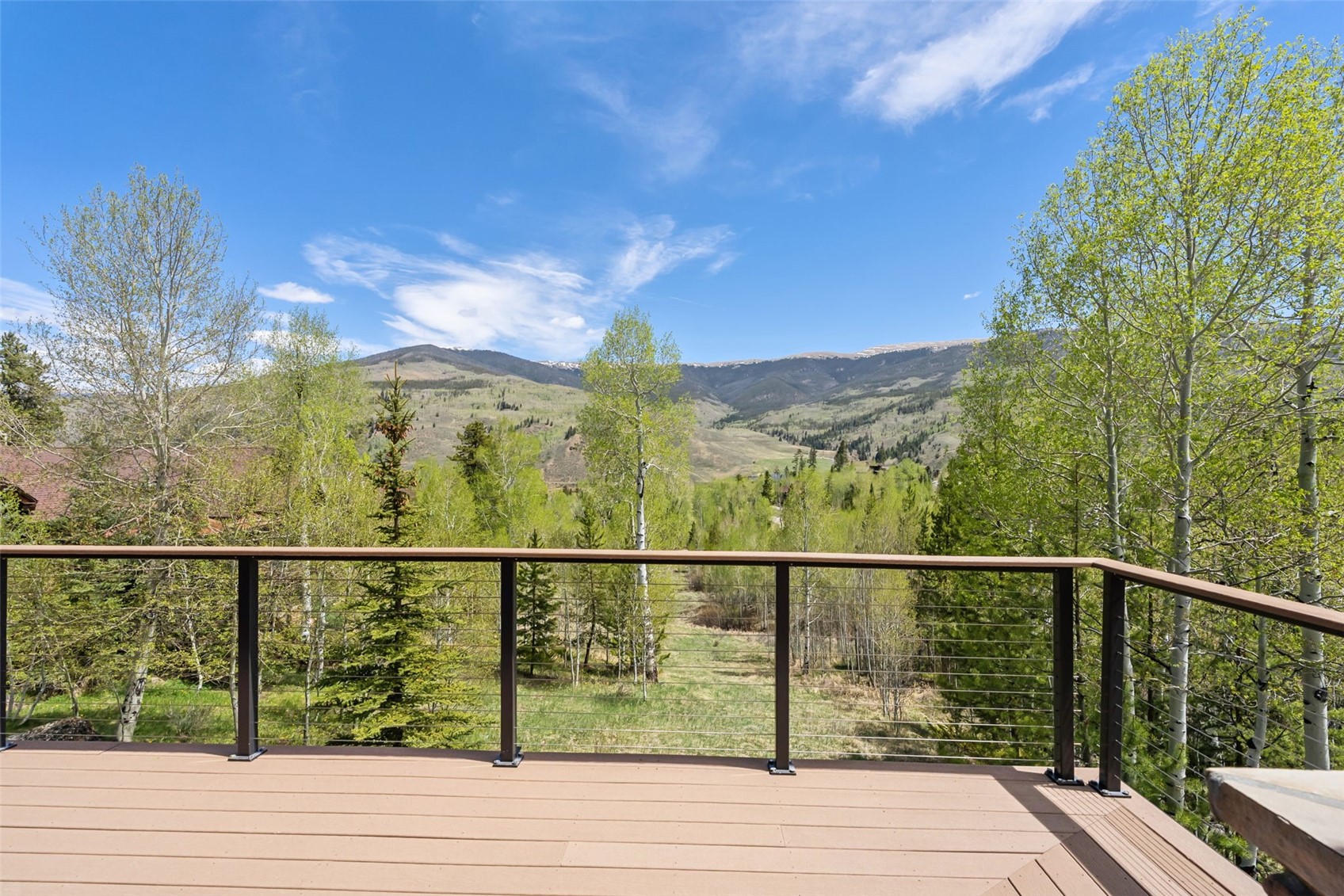 2800 Hunter's Knob Road Silverthorne, CO 80498 - Photo 32 of 37 a view of a balcony with an outdoor space