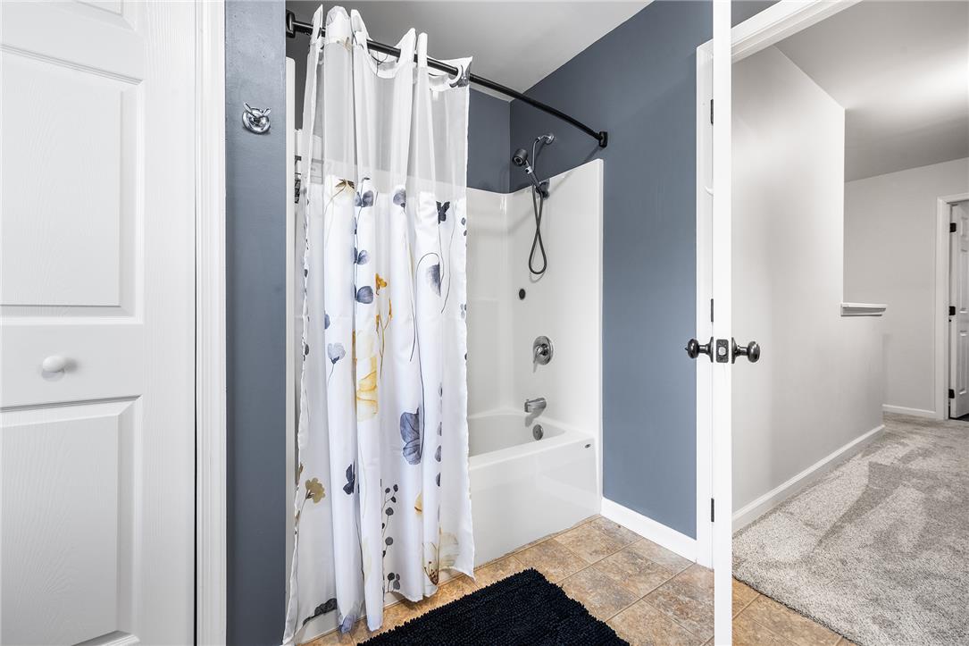 487 Long Run Road Drums, PA 18222 - Photo 21 of 35 Tiled flooring pairs with crisp white trim in this functional bathroom layout.
